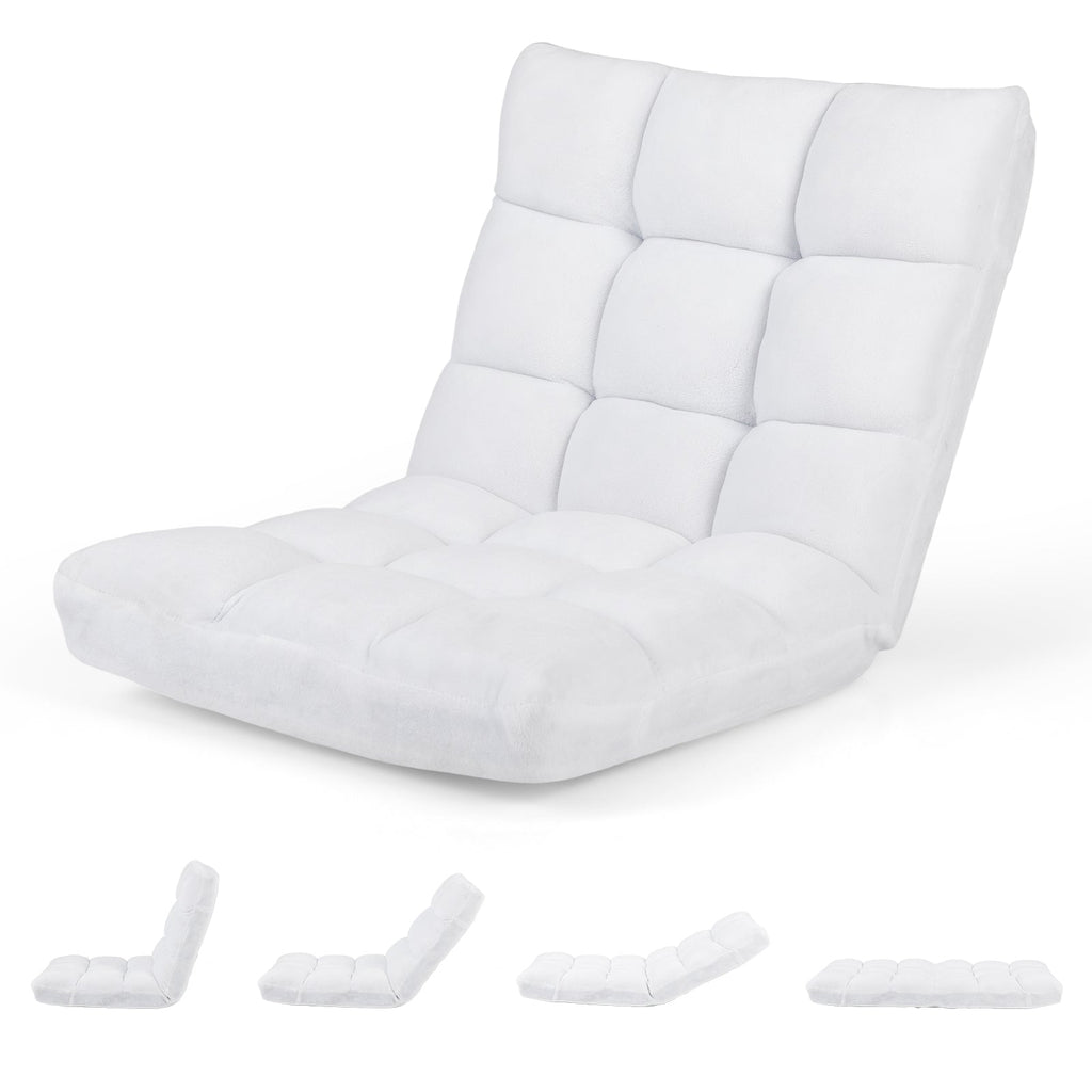 Adjustable 14-position Cushioned Floor Chair