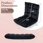 Adjustable 14-position Cushioned Floor Chair