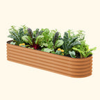 17" Tall 9 In 1 Large Modular Metal Raised Garden Bed Kit